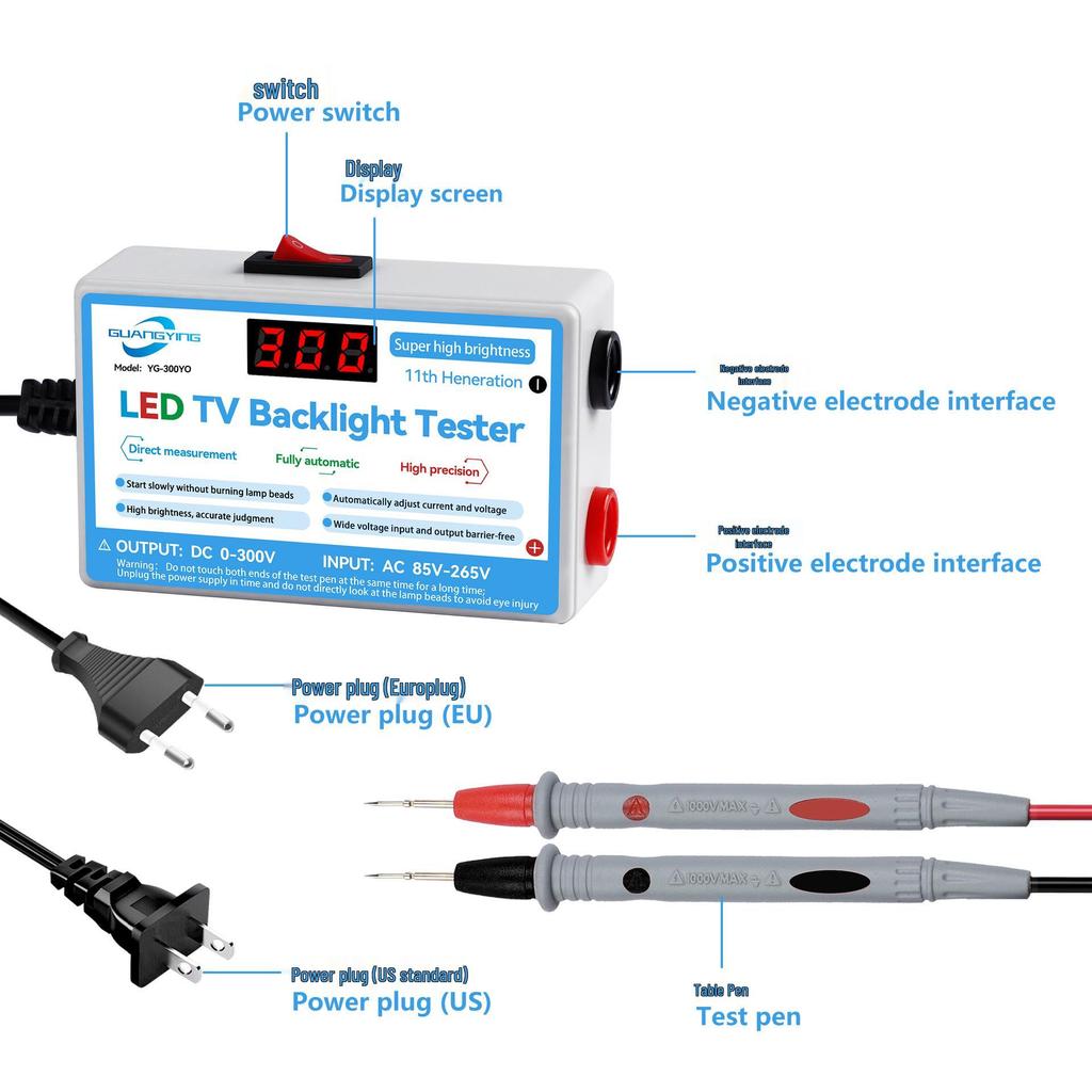 DengDianWang LED LCD TV Backlight Tester: Easy Screen Repair & LED Bead Detection