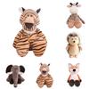 Jungle Animal Plush Toy Adorable Pp Cotton Stuffed Doll For Kids Babies