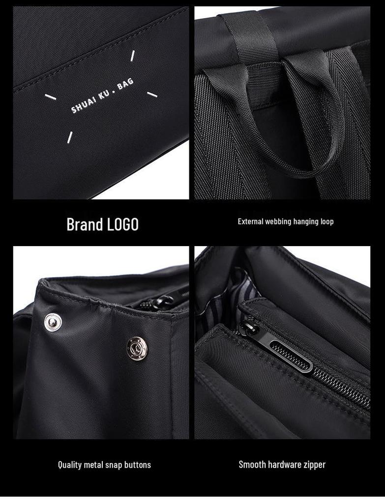 2025 Autumn/Winter Men's Travel Laptop Backpack: Stylish, Large Capacity, Perfect for Students