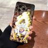 Black Soft Phone Cover Case for Xiaomi Redmi A4 9 A1 A2 Plus 13C 10 K40 K80 Pro A3 12C 14C A5 One Piece Anime Luffy