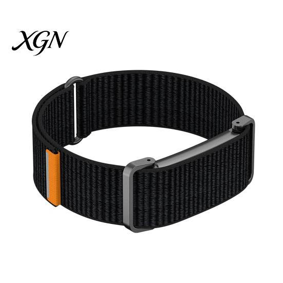 Comfortable Sleep Band for Daily Use Nylon Fitbit Air, Breathable Woven Sport Strap, Adjustable Replacement Fitness Tracker Bracelet Wristband