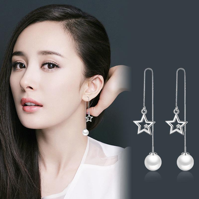 Lindon Zircon Kobberlegering øredobber Drop øredobber for kvinner bryllupsfest gaver