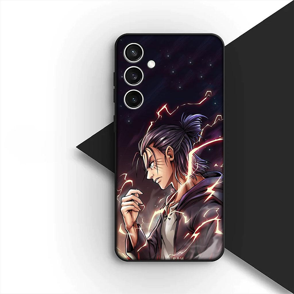Casing Phone Cover for Huawei P30 P20 Mate 20 10 Lite Pro Y7 Y6P Y7A 2019 Nova 5T 3I Case Attack Eren Jaeger on Levi titan
