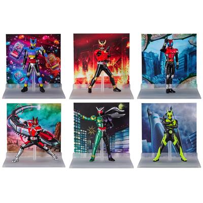 MICRO STATUE COLLECTION Kamen Rider 8 Pieces BOX (candy Toy)