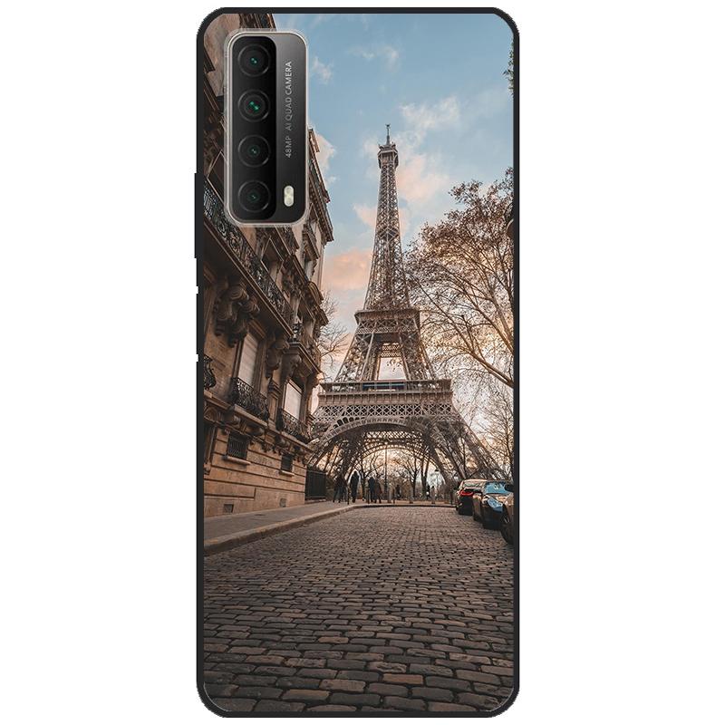 For Huawei Y7A PSmart 2021 Shockproof Cover 6.67" For Huawei P Smart 2021 Case PPA-LX2 Phone Cover Soft Silicone Back Case Coque