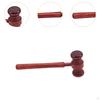 Auction Court Hammer Cosplay Tool Sturdy Wood Role Play Toys Gifts Courtroom Gavel