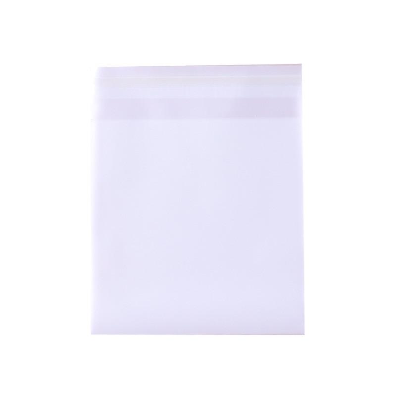 100 Pcs/lot Thick Frosted Cookie Self-Adhesive Bag Button Biscuit Cookies Packaging Translucent Without Pattern
