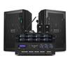 KAXISAIER Professional Conference Audio System with 8 Wireless Microphones CN plug (adapter included)