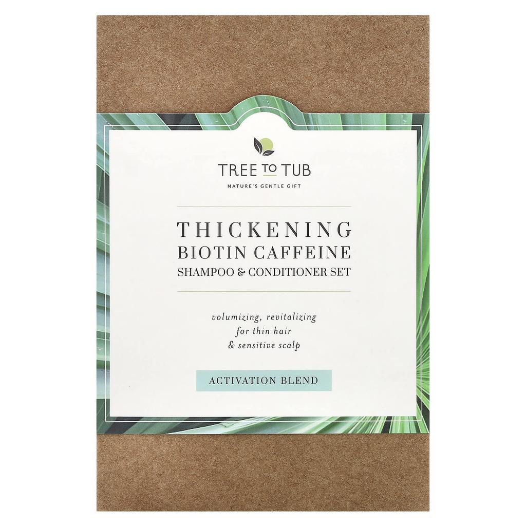Hair Strengthening Biotin Caffeine Shampoo and Conditioner Set, Set of 2, 250Ml (8.5Fl Oz) Each