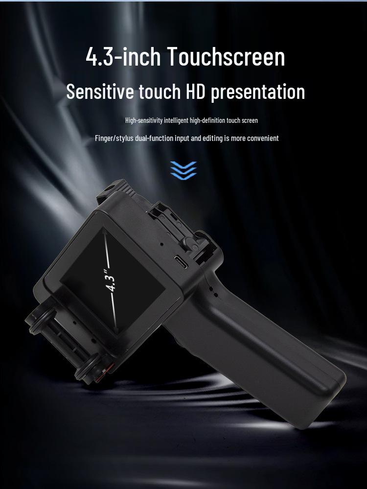 Portable 12.7mm Inkjet Printer for QR Codes, Expiry Dates, and Logos