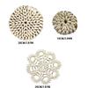 Boho Handmade Coaster Real Cowrie Shells Décor Coastal Coasters Bar Of Unique Coaster Set Decoration Shells Coasters