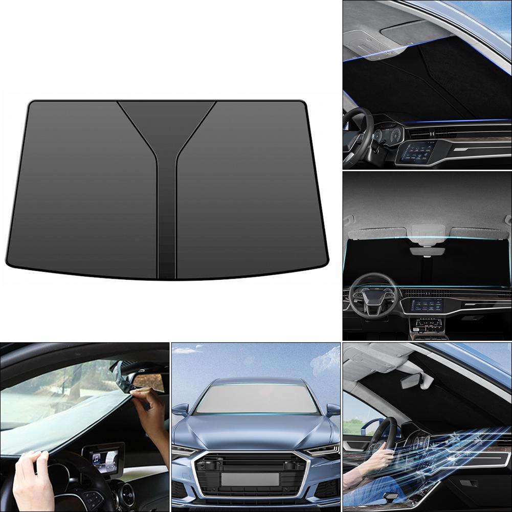 70*140cm Car Windshield Shade Universal Front Windscreen Sun Shade Sun Protectio