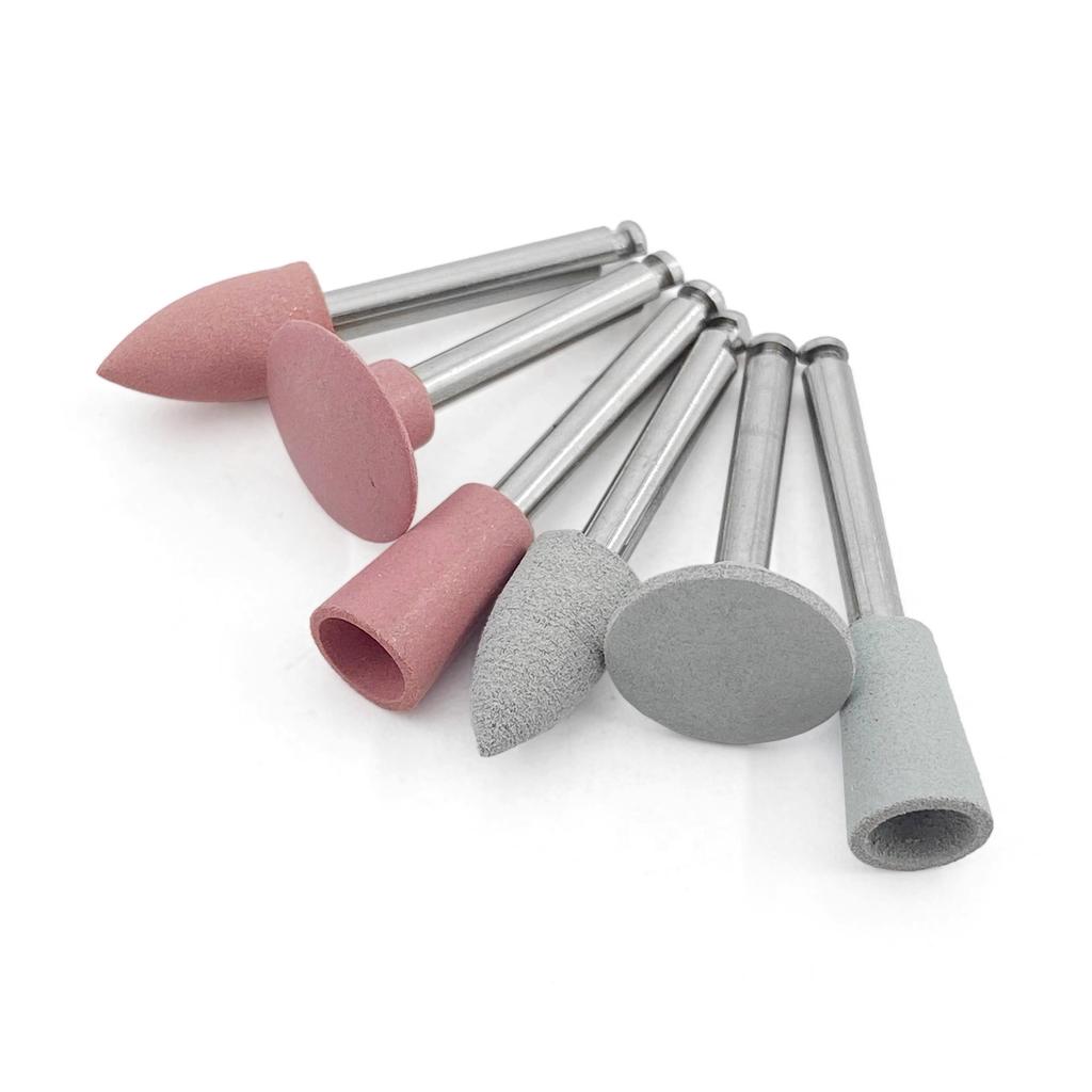 6 szt./pudełko Dental Gumowy Polerka Kompozytowa Płaska Dental Polerująca Szczotka Polerowanie Żywicy Diamentowy System Krążek Ra 14 mm Zestaw Kół