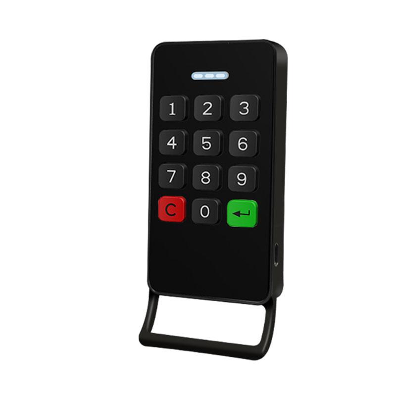 Intelligent Gym Locker Lock Electronic Lock with Handle Sells Digital Locker Lock Password Keyboard Digital Locker Key. (Black,Zinc Alloy) чёрный