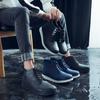 New Lover Lace-up Rain Boots Men Outdoor Non-slip Waterproof Work Water Boots Fashion Couple Ankle Platform Rainboots Size 36-45