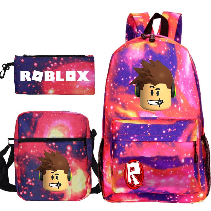 Game Merchandise Men'S And Women'S Backpacks Student School Bags Small Shoulder Bags Pencil Bags Three-Piece Sets Large Capacity Backpacks