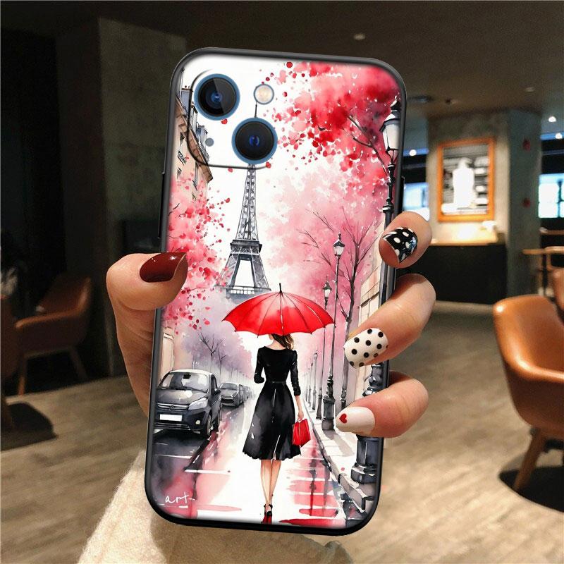 IK52 Paris Eiffel tower New High-End Shell Phone Case for OPPO A3 Pro A72 A74 A76 A77 A77S A78 A79 A94 A95 A18 A40M A58