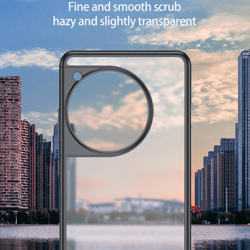 For OnePlus Ace 3 5G/ 12R 5G Clear Phone Case PC+TPU Mobile Phone Back Cover
