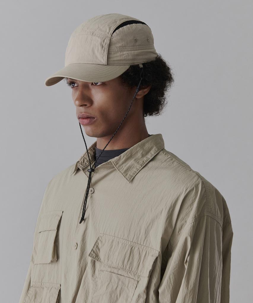 Musinsa Standard [City Leisure] Cn Long Desert Cap [Grayish Beige]