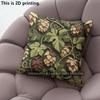 Vintage Hopfen Blumen Kissenbezüge Muster Kissenbezug Geeignet für Sofa Schlafzimmer Auto Kissenbezug