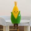 Fun Simulated Mushroom Plush Toy Cute Vegetable Table with Ornaments Carrot Corn Doll Children's Gift