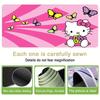 1pc Hello Kitty Butterflies Flowers Pink Background Computer Pad with Vibrant Print, Mouse Pads for Desk 126