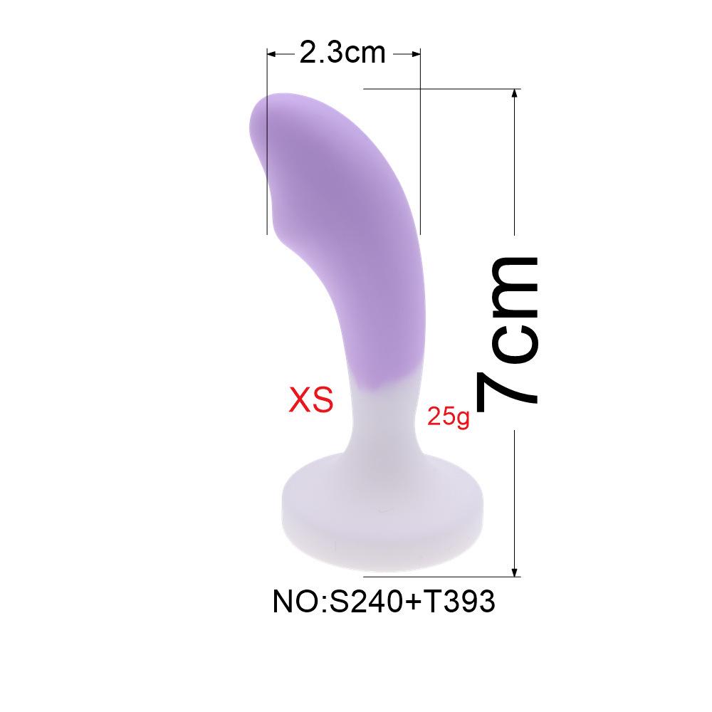 Silicone Detachable Tail Excluding Diamond Screw Anal Plug Accessory