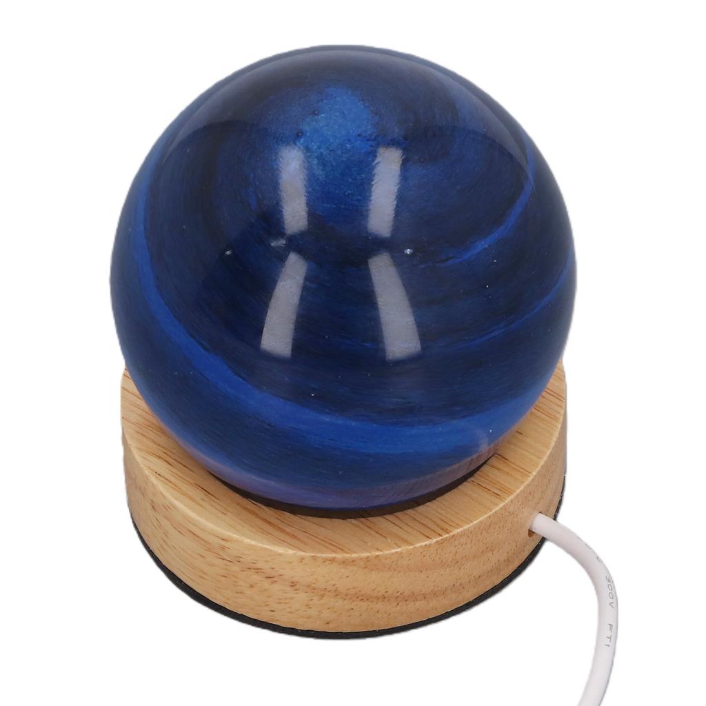 Planet Lamp 3 Color Temperatures Stepless Dimmable USB Glass Planet Night Light Romantic Decoration Star Sky