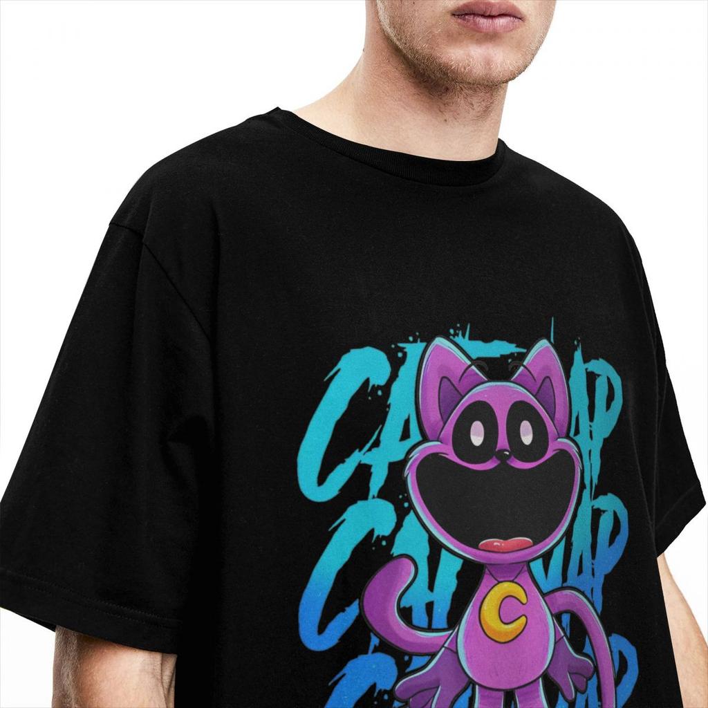 Cartoon T Shirts Merch Men Women's 100% Cotton Unique T-shirt Short Sleeve Tops New Arrival