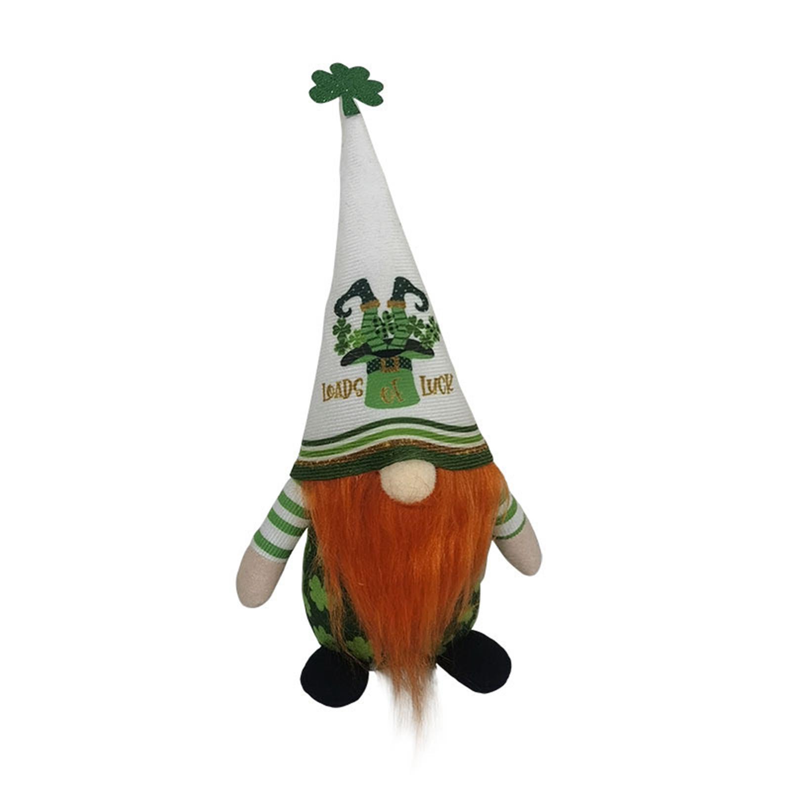 

Ірландський день св. Безлика лялька до Дня Святого Святого Святого Святого Патрика. Плюшева прикраса. Лялька Рудольф One Size