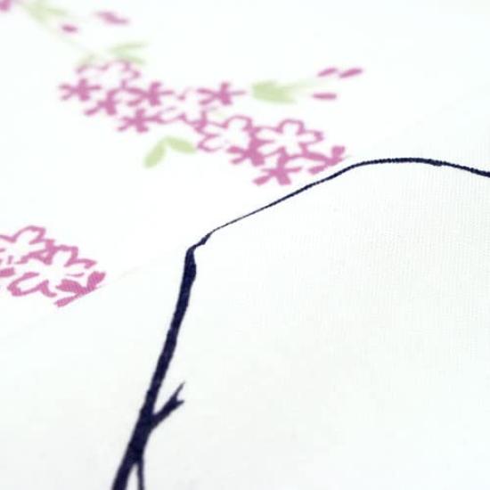 Some no Anbo Tenugui hand Fuji and Weeping Cherry Tokuoka Made in 35cm x 100cm (Japanese towel) "Mt. Blossoms" - Hand-dyed, 100% Cotton, weave, Japan,