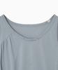 Ohesio One-Shoulder Wrap T-Shirt, Gray