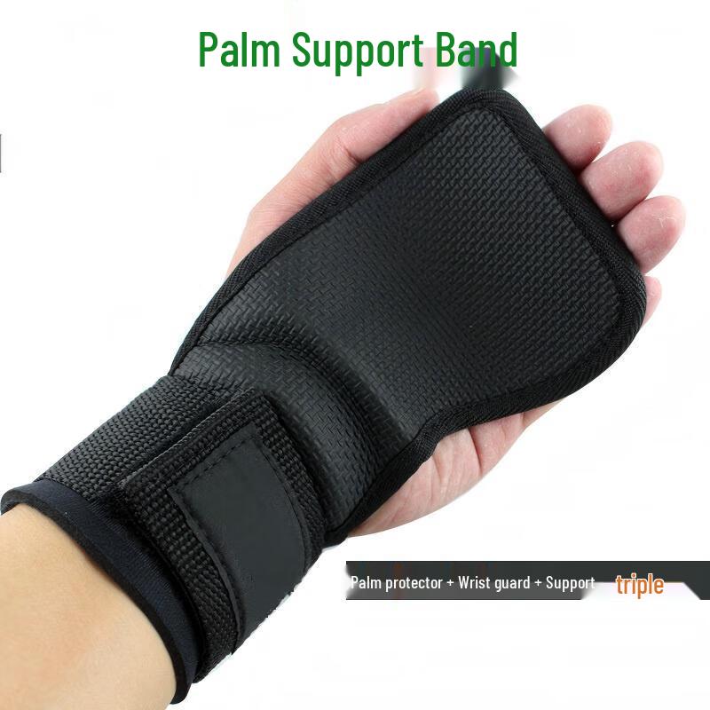 LongChan Powerlifting Hand & Wrist Support Grips