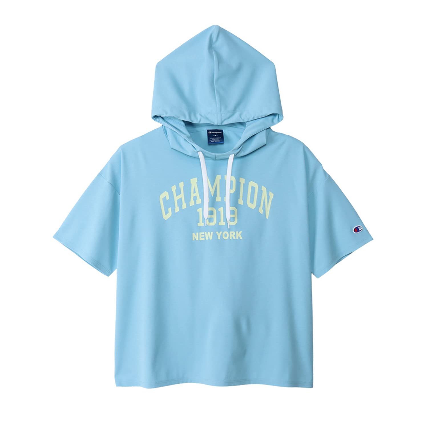 

Короткая куртка Quick UV Cool Graphic Logo с коротким рукавом Light M [Champion] Parka, рукав, Dry, Protection, Touch, Print, Shirt, Women s Sports, CW-XS320, Blue, светло-синий