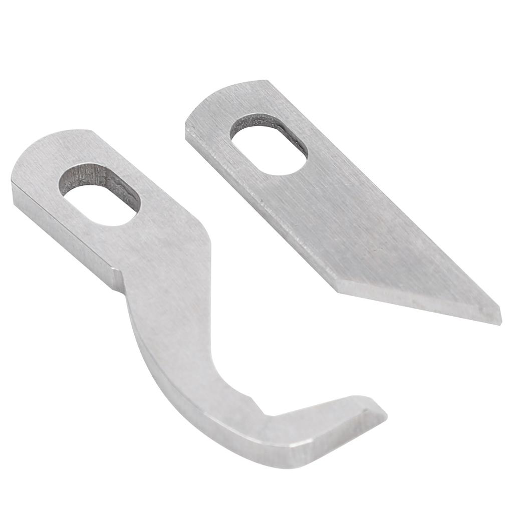 2Pcs Upper Lower Knives for Singer 14N654 Multifunctional Household Overlock Machine Serger