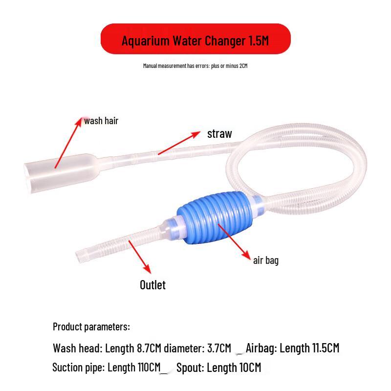 Aquarium Siphon & Gravel Cleaner