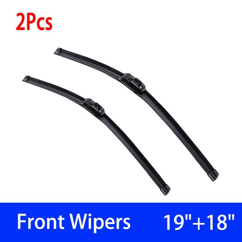 

For BMW MINI Cooper R50 R53 2001-2006 Car Front Wiper U-Shape Soft Rubber Boneless Wiper HD Silent Durable Wiper 19 +18
