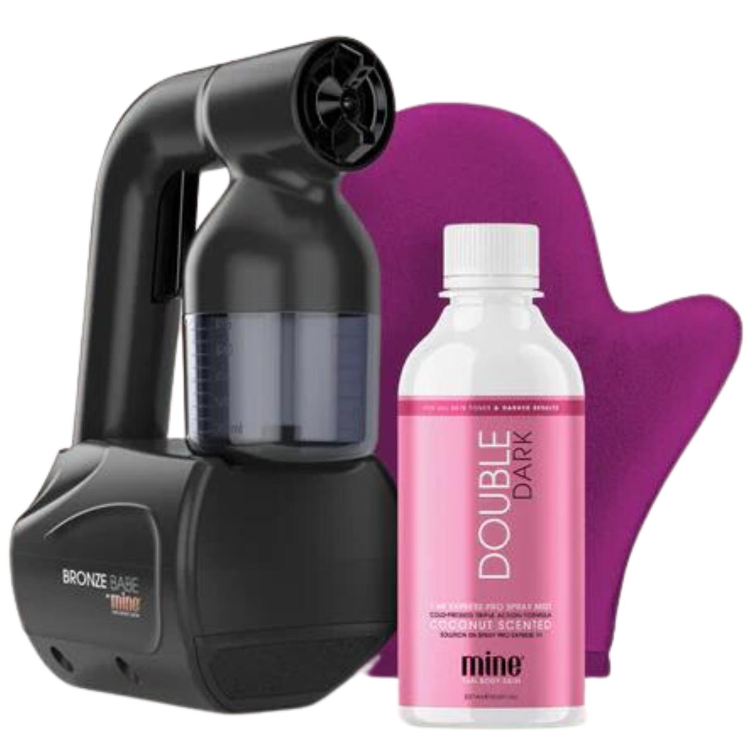 Minetan Bronze Babe Home Spray Tan Kit Schwarz