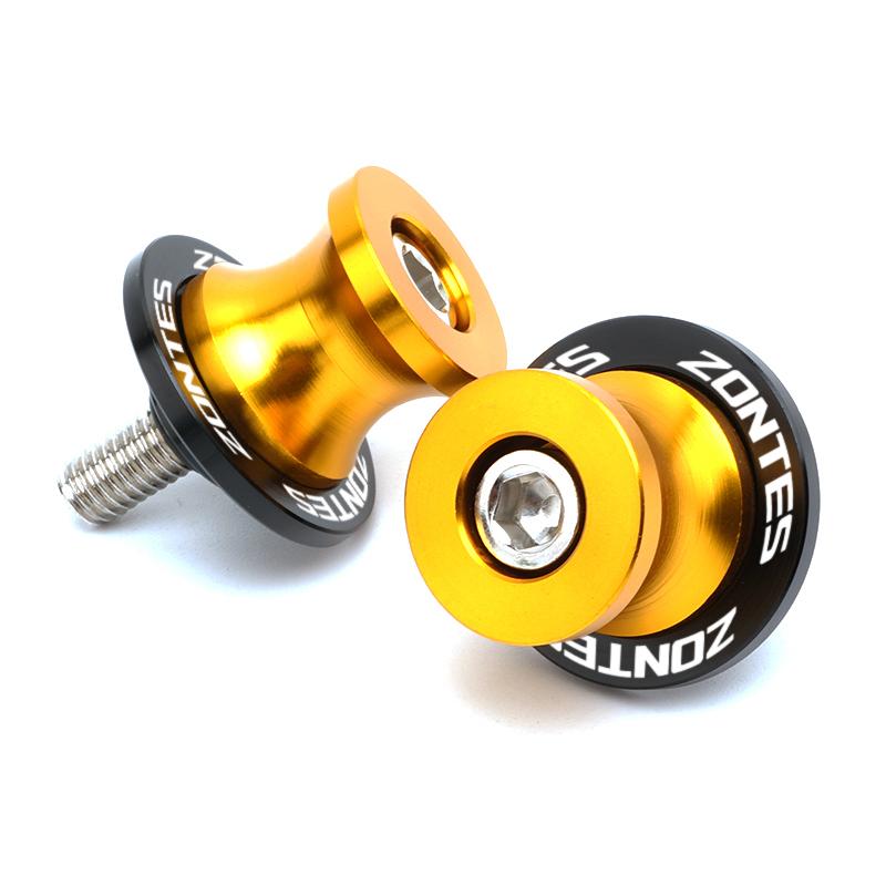 For Zontes ZT310X 310T 310V ZT310R 310R G1 125 ZT125 ZT Swingarm Spools Slider Stand Screws Bolts CNC 8MM Motorcycle Accessories
