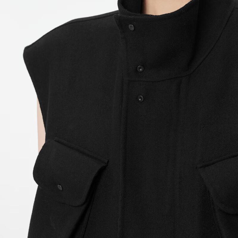 JNBY H-Line Sleeveless Wool Coat
