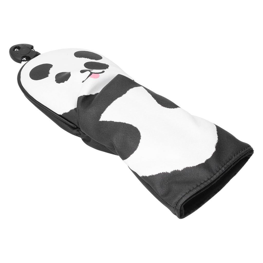 PU Leather Golf Wood Head Covers Waterproof Cartoon Thicken Plush No.5  Golf Club Headcover