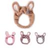 Hair Accessories Fuzzy Bunny Hair Band Cute Rabbit Ears