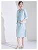 2025 Women's White Blazer: High-End Professional Attire with Goddess Style for the Workplace