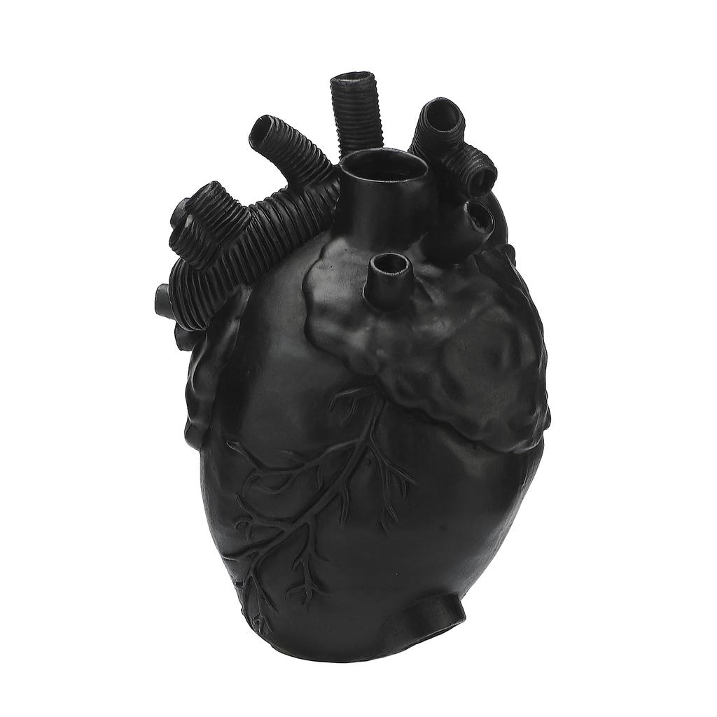 Wazon w kształcie serca Unikalny żywiczny dekoracyjny wazon na kwiaty do dekoracji domu, salonu, biurka