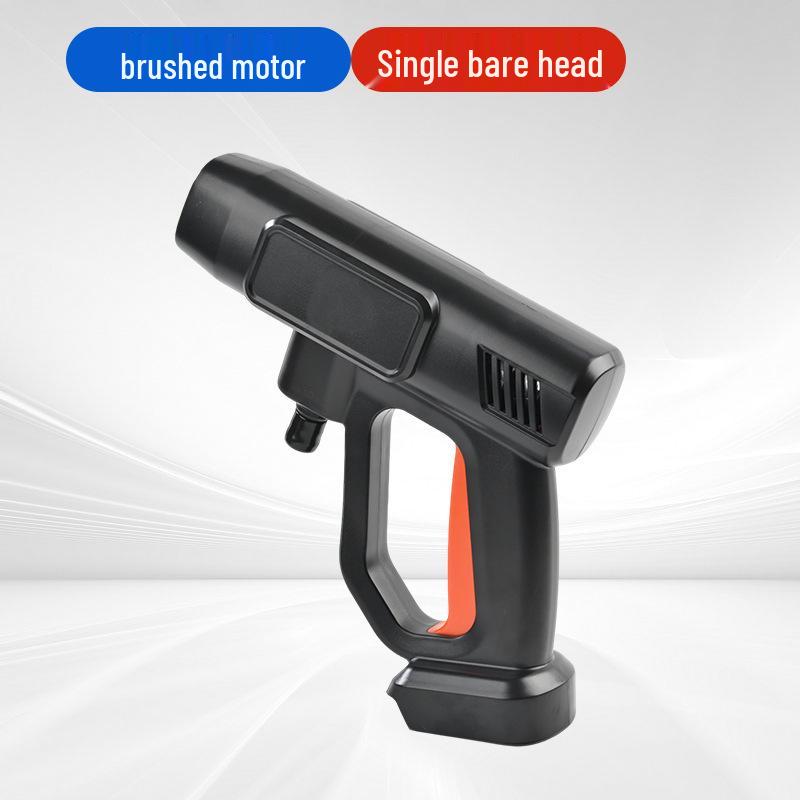 Portable High-Pressure Car Washer - Rechargeable Lithium Battery Powered for Home, Garden, and Car Cleaning.