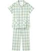 Wacoal RELAX SLEEP Relax Tsumori Chisato Cotton Blend Lawn Tsumori Chisato SLEEP Size M & (Wacoal & Sleep) Pajamas, 3/4 Sleeve, 9/10 Length, (Main