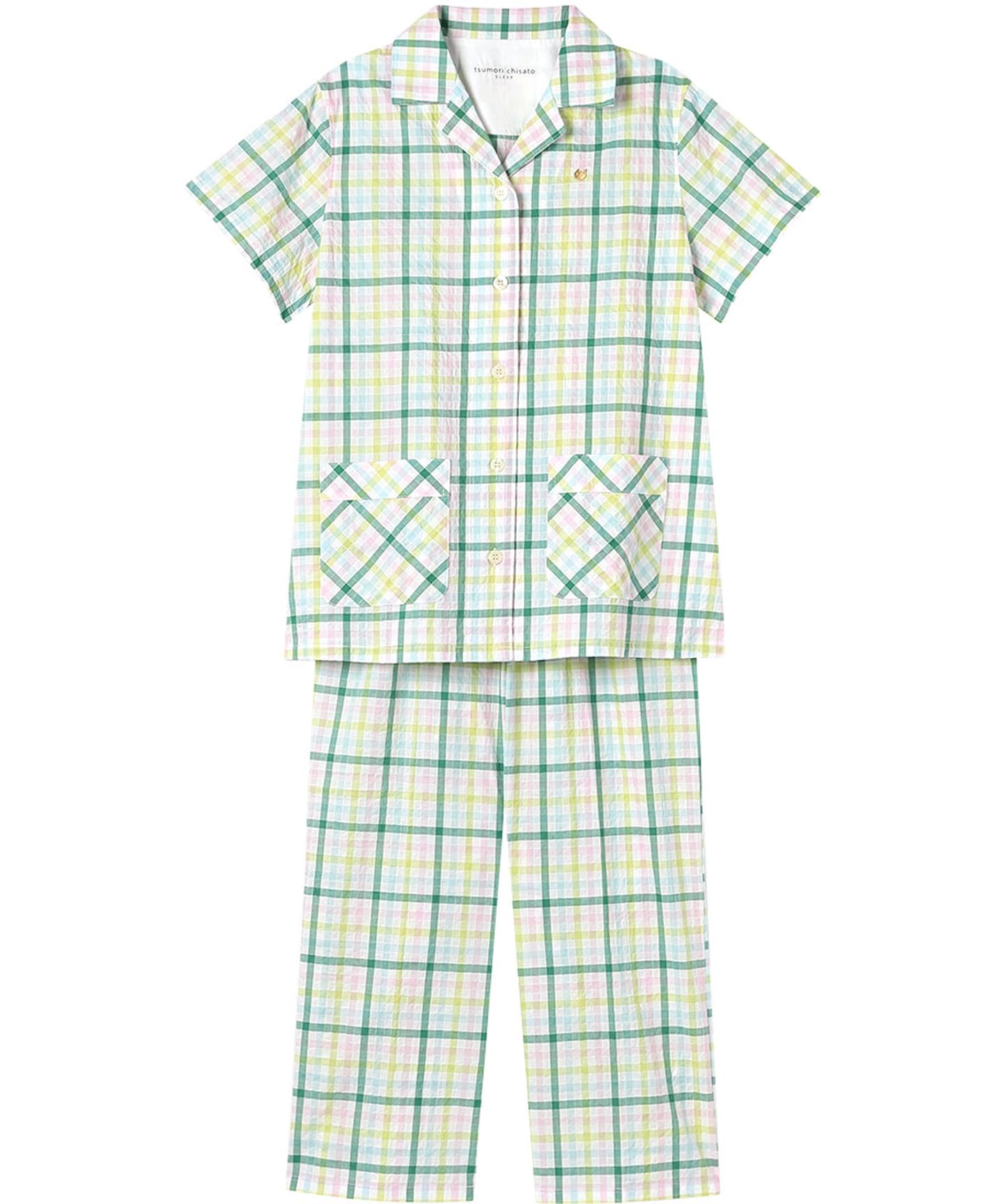 

Wacoal RELAX SLEEP Relax Tsumori Chisato Cotton Blend Lawn Tsumori Chisato SLEEP Size M & (Wacoal & Sleep) Pajamas, 3/4 Sleeve, 9/10 Length, (Main