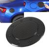 Akozon Fuel Tank Door Sticker, Carbon Fiber Style ABS Fuel Tank Cover Trim Gas Cap Sticker for GT86 ZN6 ZC6 2012-2020