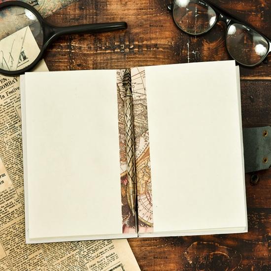 17,78 cm Motivační citáty Diář 125GSM Papír Recyklovaná bavlna Bez Dřeva Ručně vyráběný papírový diář se zámkem