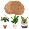3Pcs Coconut Fibers Mulch Ring Tree Protector Mat Plant Cover Mulch Mat Weed Mats Coco Coir Mulch Ring for Indoor Outdoor Trees, Tree Plant Ring Mats